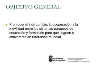 objetivo general