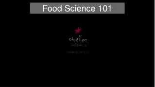 Food Science 101