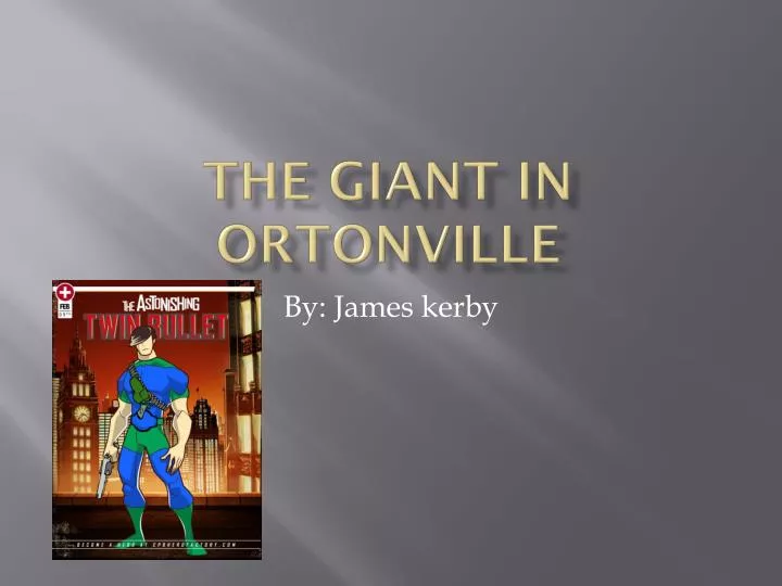 the giant in ortonville