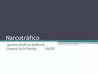 narcotr fico