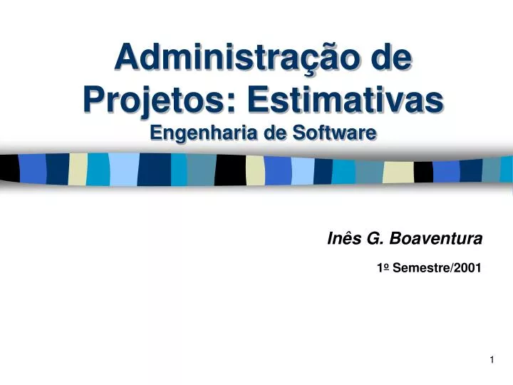 administra o de projetos estimativas engenharia de software