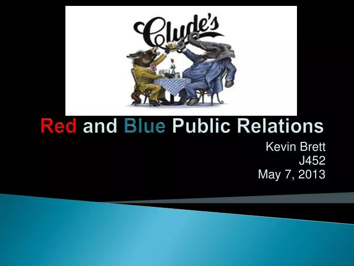 red and blue public relations