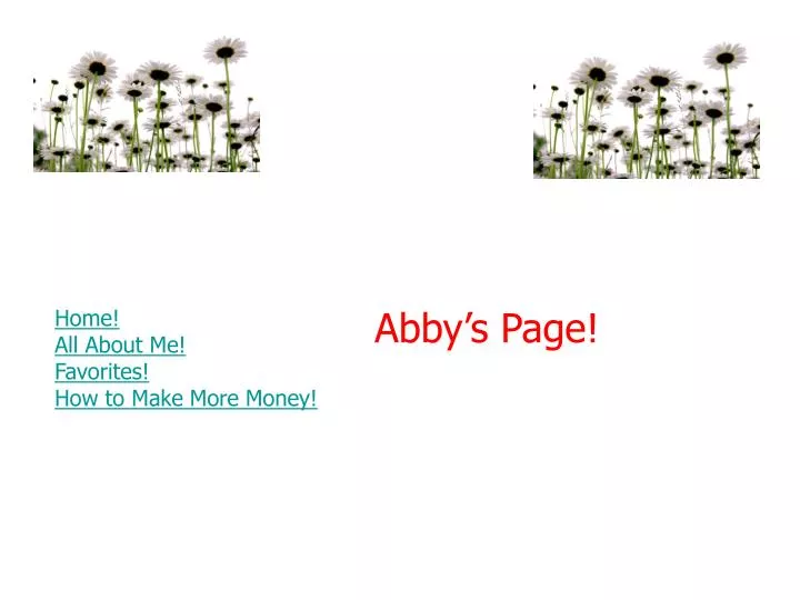 abby s page