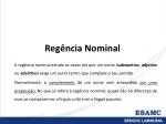 Regência Nominal - slide 1