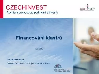 financov n klastr 12 3 2012