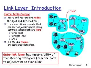 Link Layer: Introduction