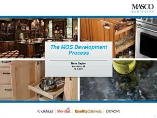 the mos development process