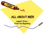 Logan's Journey: From Russia to America - slide 1