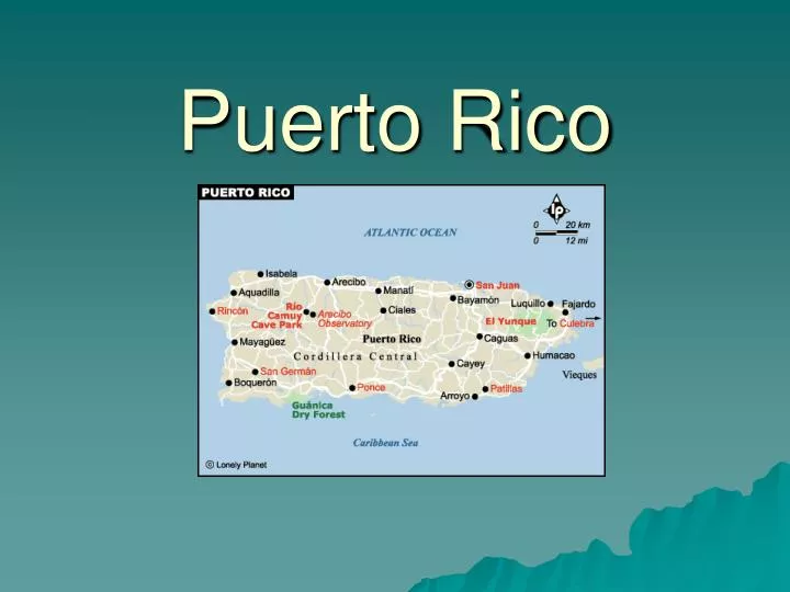 puerto rico presentation in spanish