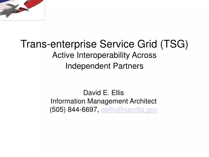 trans enterprise service grid tsg active interoperability across independent partners