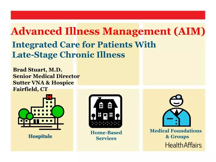 integrated care for patients with late stage chronic illness