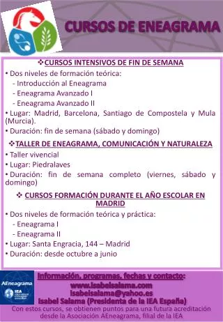 cursos de eneagrama