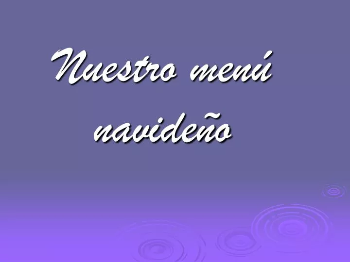 nuestro men navide o