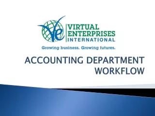 accounting department workflow