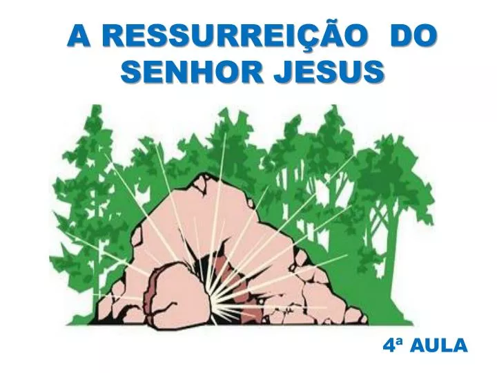 a ressurrei o do senhor jesus