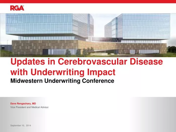 updates in cerebrovascular disease with underwriting impact