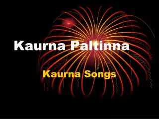 Kaurna Paltinna