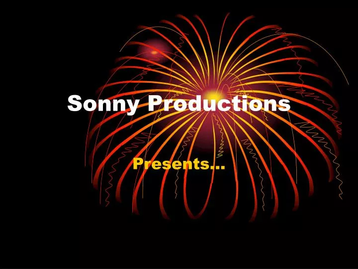 sonny productions