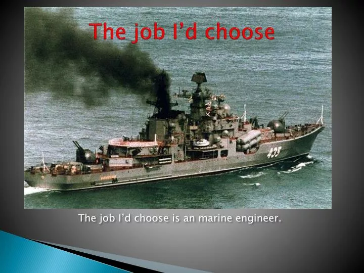 the job i d choose