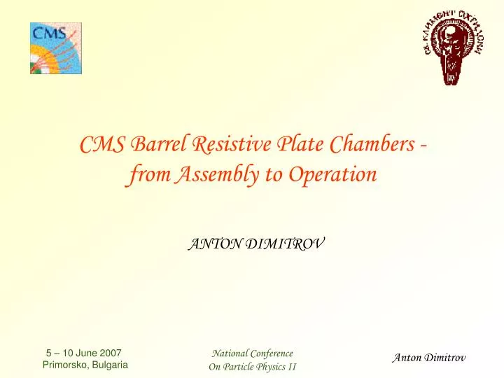 cms barrel resistive plate chambers from assembly to operation