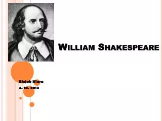 william shakespeare