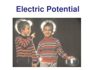 Electric Potential