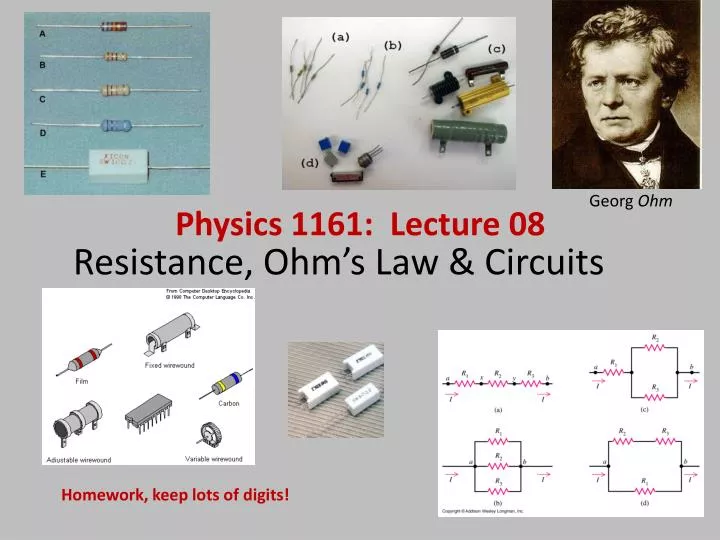 resistance ohm s law circuits
