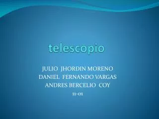telescopio