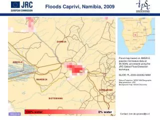Floods Caprivi, Namibia, 2009