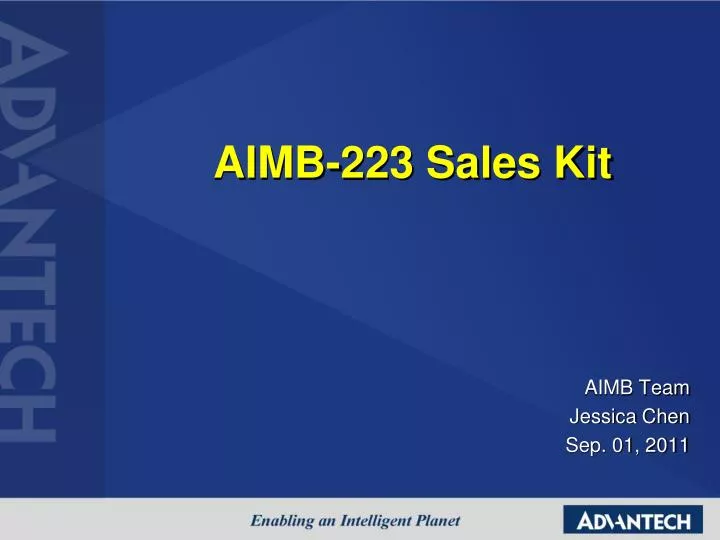 aimb 223 sales kit