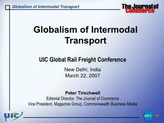 UIC Global Rail Freight Conference