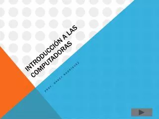 introducci n a las computadoras