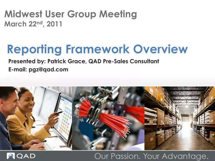 midwest user group meeting march 22 nd 2011