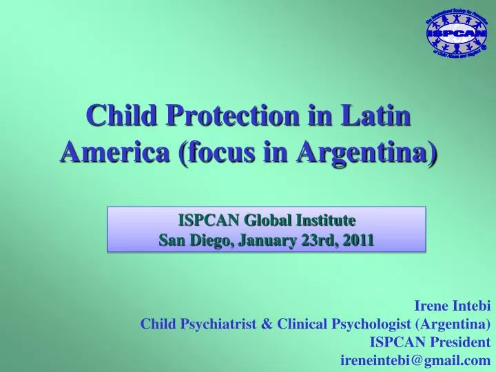 child protection in latin america focus in argentina