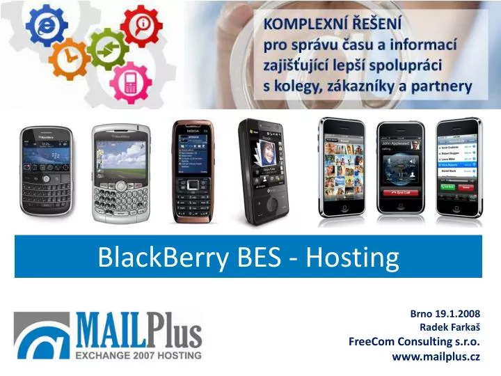 blackberry bes hosting