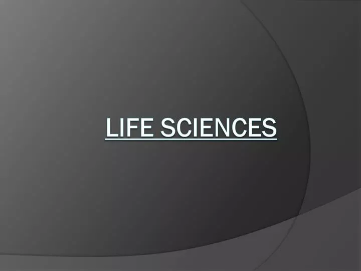 life sciences