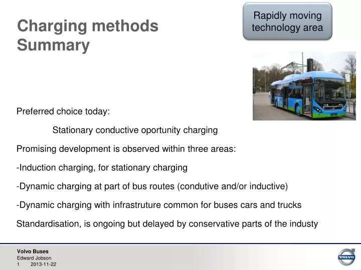 charging methods summary