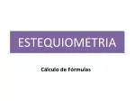 ESTEQUIOMETRIA - slide 1