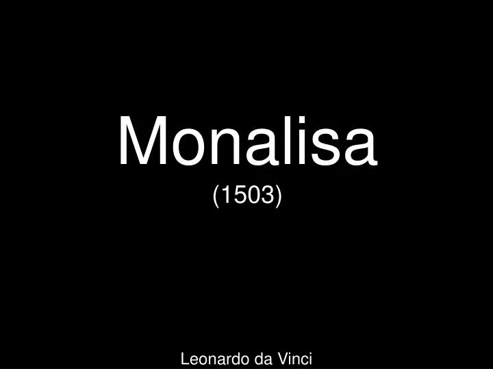monalisa 1503