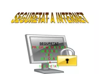 seguretat pr o gr a m a m a l i c io s m e s u r e s p e r m i ll o r a r l a s e g u r e t a t