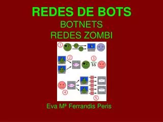 redes de bots botnets redes zombi