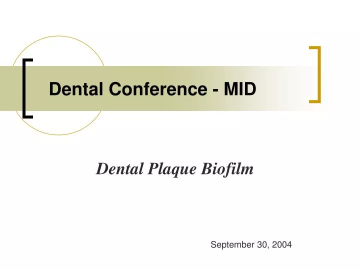 dental conference mid