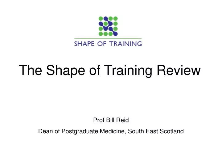 the shape of training review