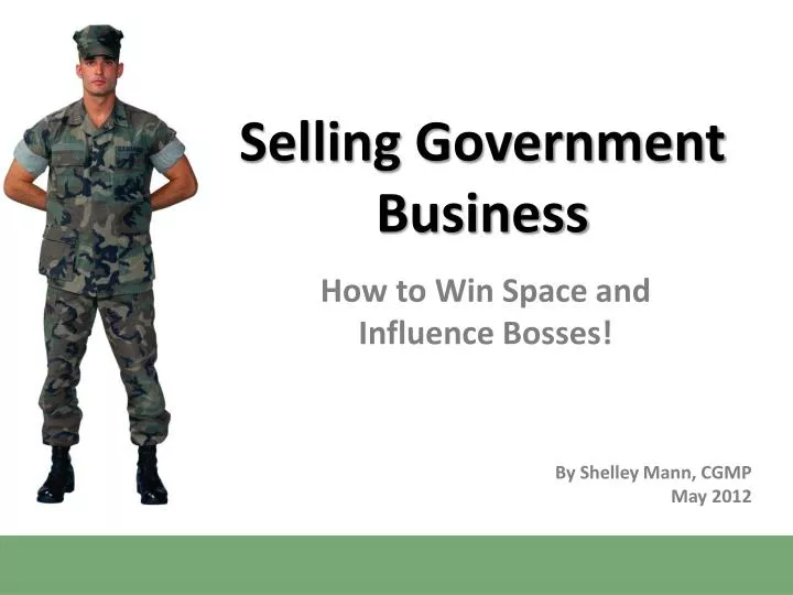 selling government business