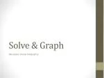 Solve &amp; Graph - slide 1