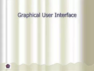 graphical user interface