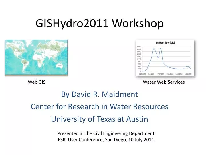 gishydro2011 workshop