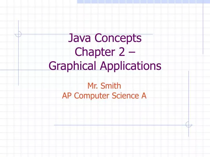 java concepts chapter 2 graphical applications