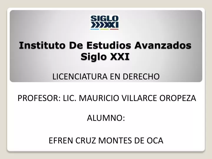 instituto de estudios avanzados siglo xxi