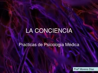 la conciencia
